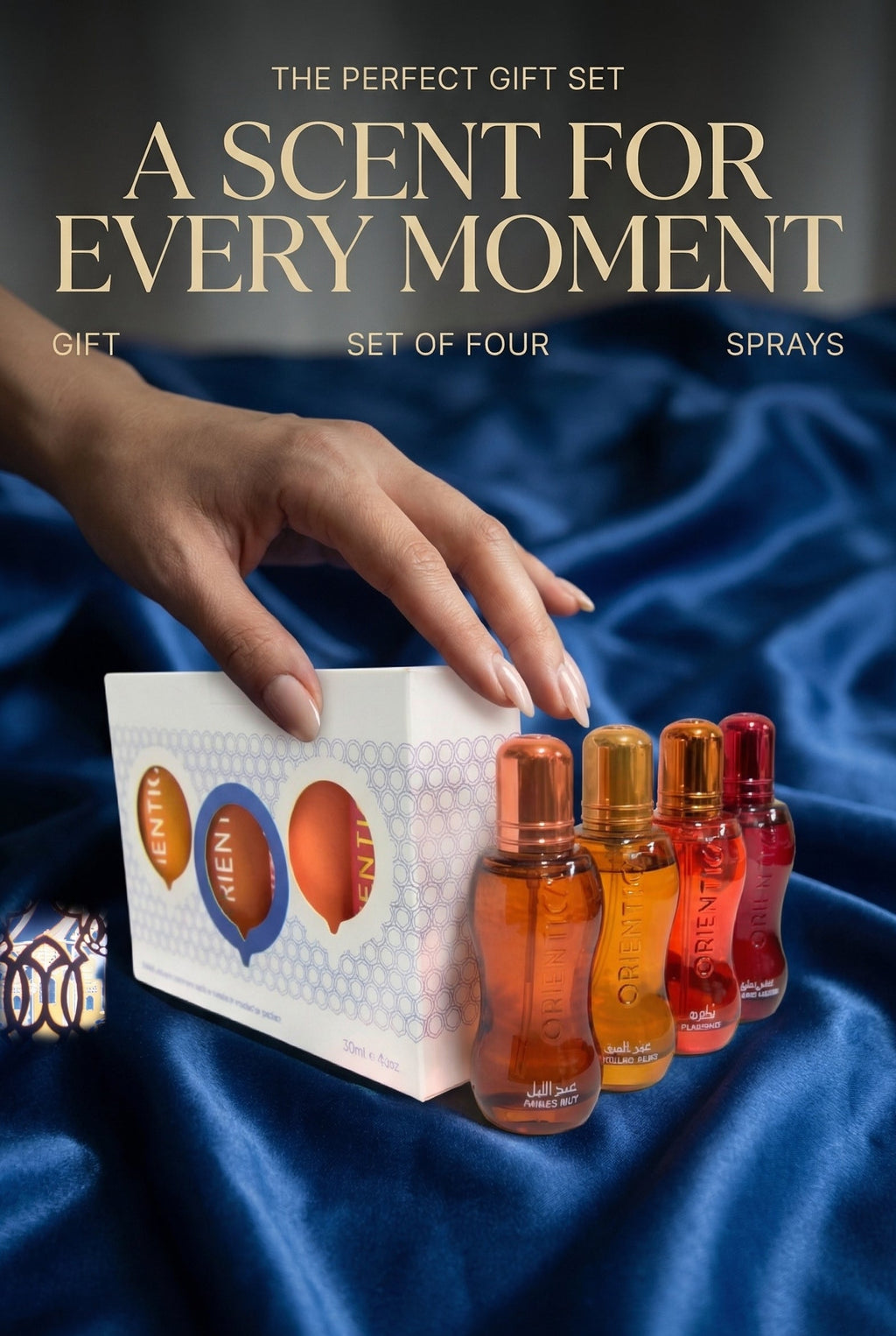 Eid Gift Set Perfume Collection | Luxury Fragrance Gift Box l 4 x 30ml spray